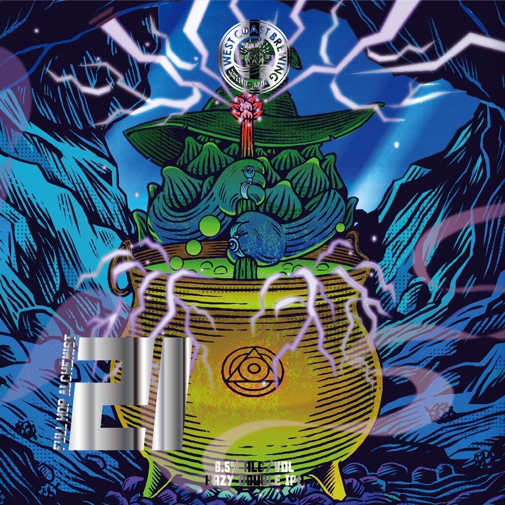 Full Hop Alchemist v21 - ビール - West Coast Brewing