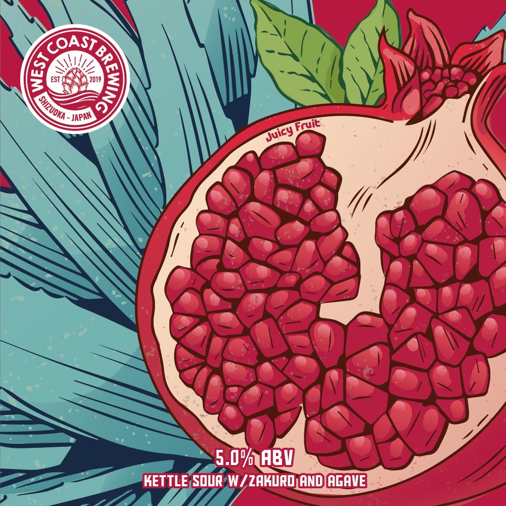 Juicy Fruit - ビール - West Coast Brewing