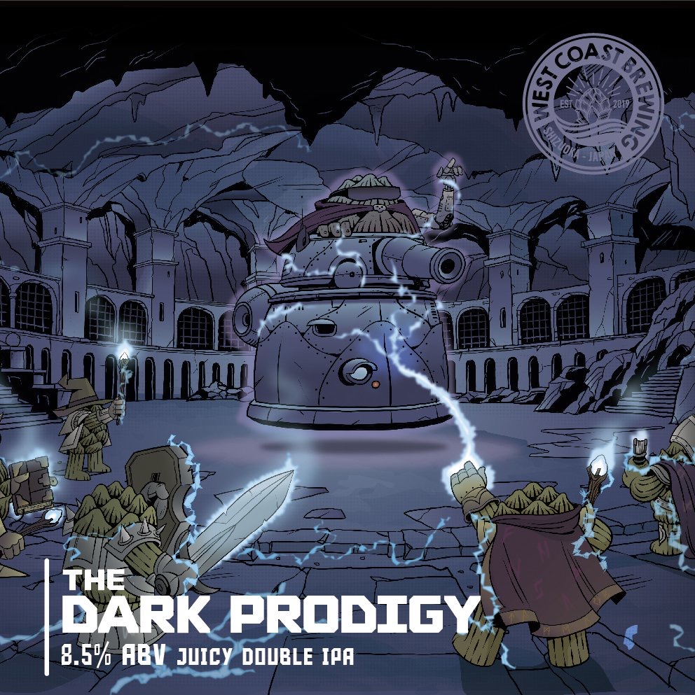 【えんとつ町のプペル風】smoky punk SMPK-T CARBON 50 The Dark Prodigy - ビール - West Coast Brewing